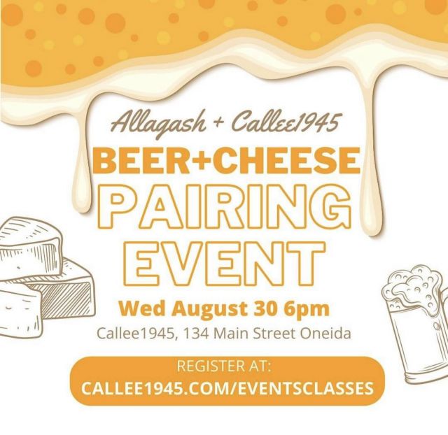 Are You A Big Fan Of Allagash Beer? Here Is The Perfect Opportunity To Try Some Of Their Limited and Seasonal Offerings… @callee1945 🧀🍻

#allagash #beerandcheese #allagashbrewing