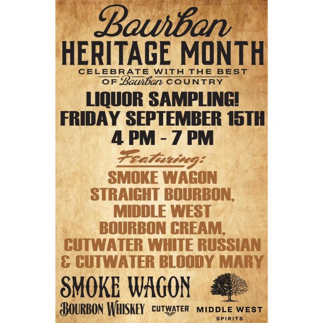 🚨Sampling Alert🚨Tomorrow, Friday September 15th Stop Into Chittenango Discount Liquor & Wine To Sample Some Of The Finest Adult Beverages Out There. Featuring Smoke Wagon And Middle West Bourbons, As Well As Cutwater Spirits! 🍾 #sampling #cutwaterspirits #bourbon #middlewest #smokewagon